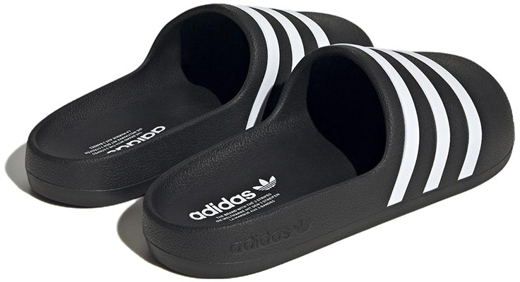 adidas adiFOM Adilette Slaid 'Hitam Putih' HQ7218 Lookbook adidas adiFOM Adilette Slaid 'Hitam Putih' HQ7218