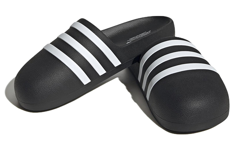 Shop adidas adiFOM Adilette Sandal 'Hitam Putih' HQ7218