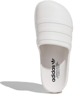 아디다스 아디폼 아딜렛 슬라이드 '오프 화이트' HQ8748 Shop 아디다스 아디폼 아딜렛 슬라이드 '오프 화이트' HQ8748