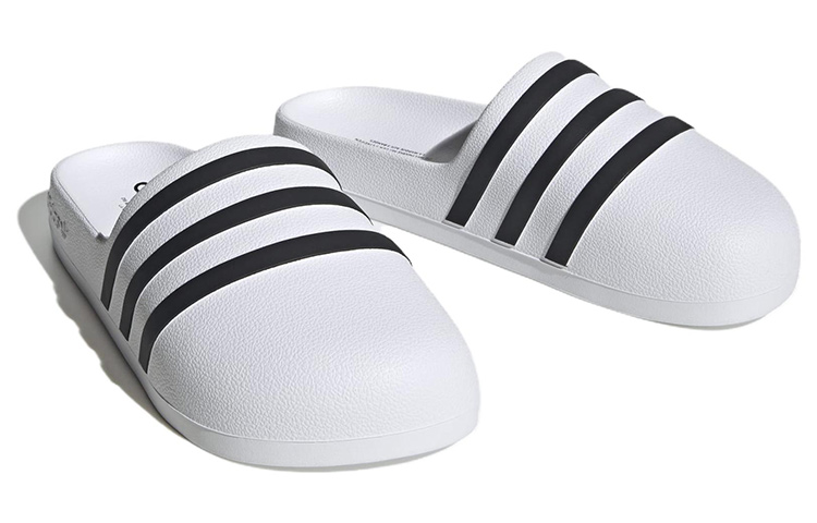 Shop adidas adiFOM Adilette Slide 'White Black' HQ7219