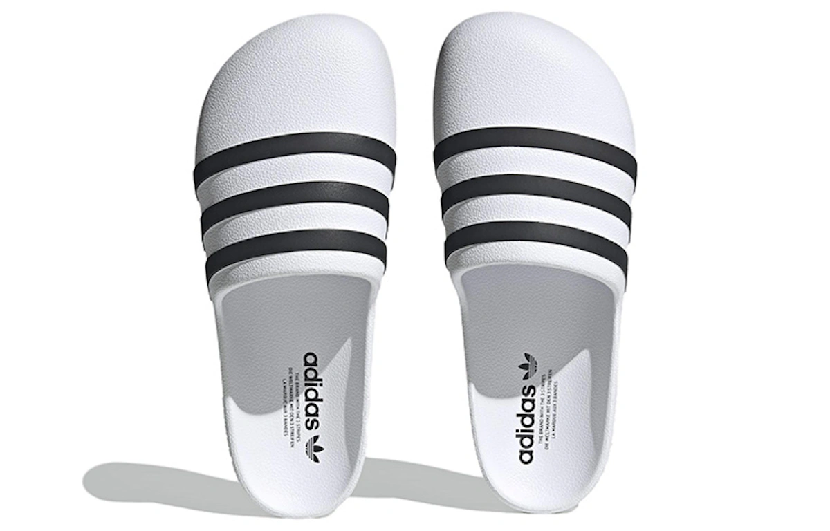 adidas adiFOM Adilette Slide 'White Black'