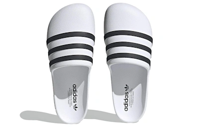 adidas adiFOM Adilette Slide 'White Black'