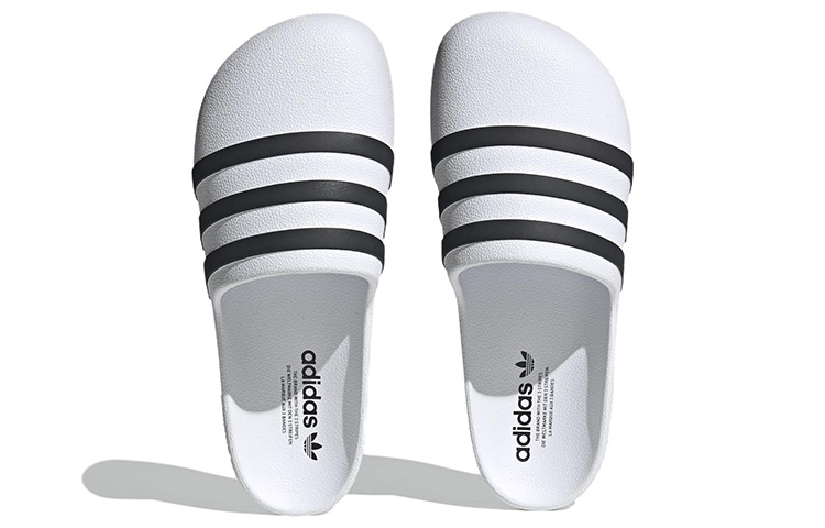Details for adidas adiFOM Adilette Slide 'White Black' HQ7219