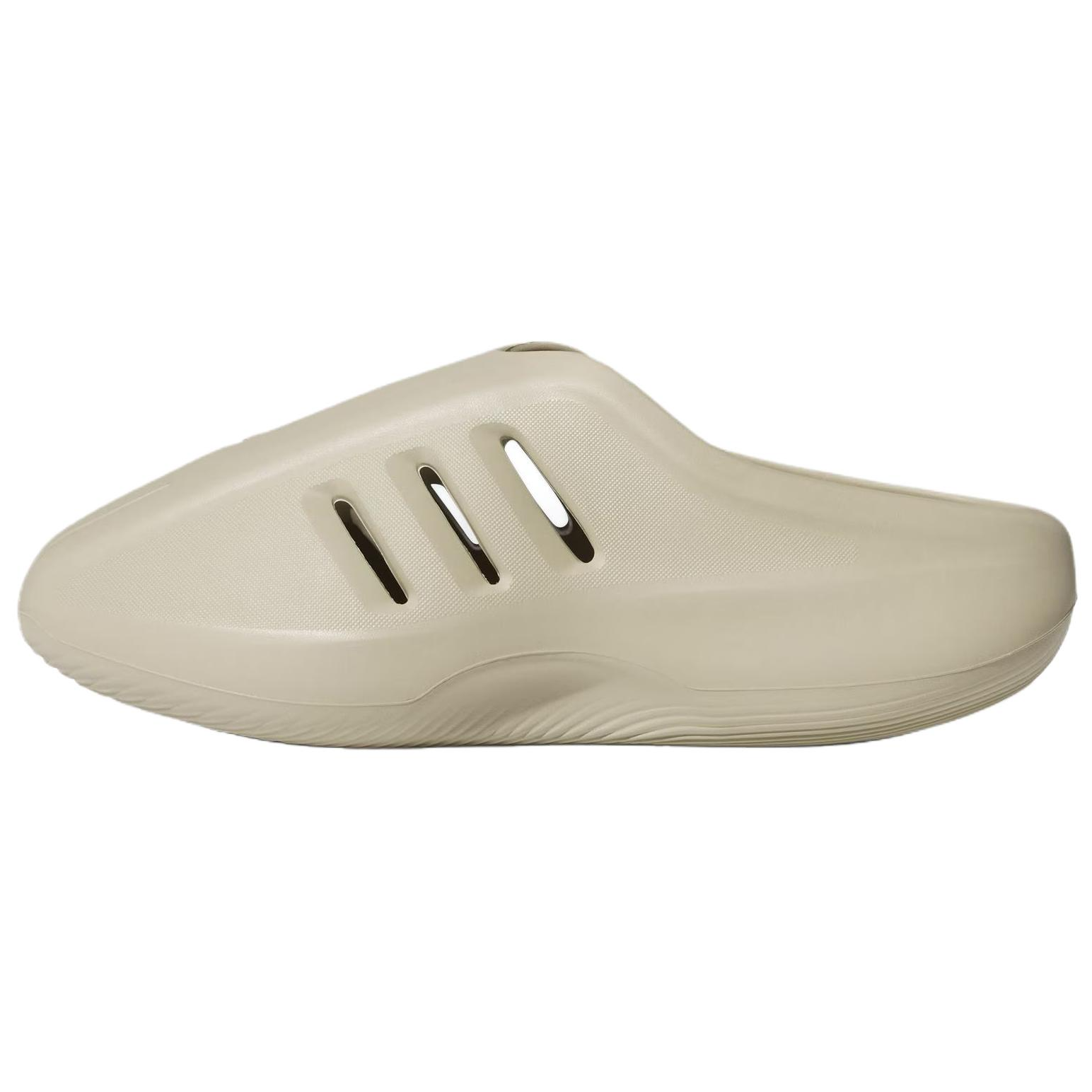 adidas ADIFOM IIINFINITY Beige Foam Slides Comfortable Casual Slippers JS4706