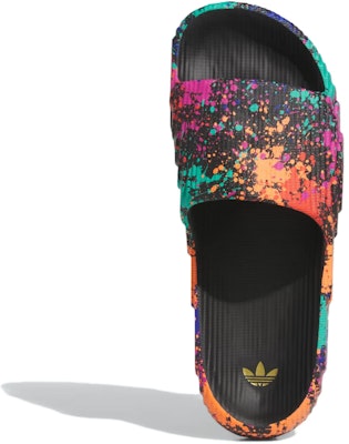 adidas Adilette 22 Slide 'Black Paint Splatter' IF1438 Purchase adidas Adilette 22 Slide 'Black Paint Splatter' IF1438