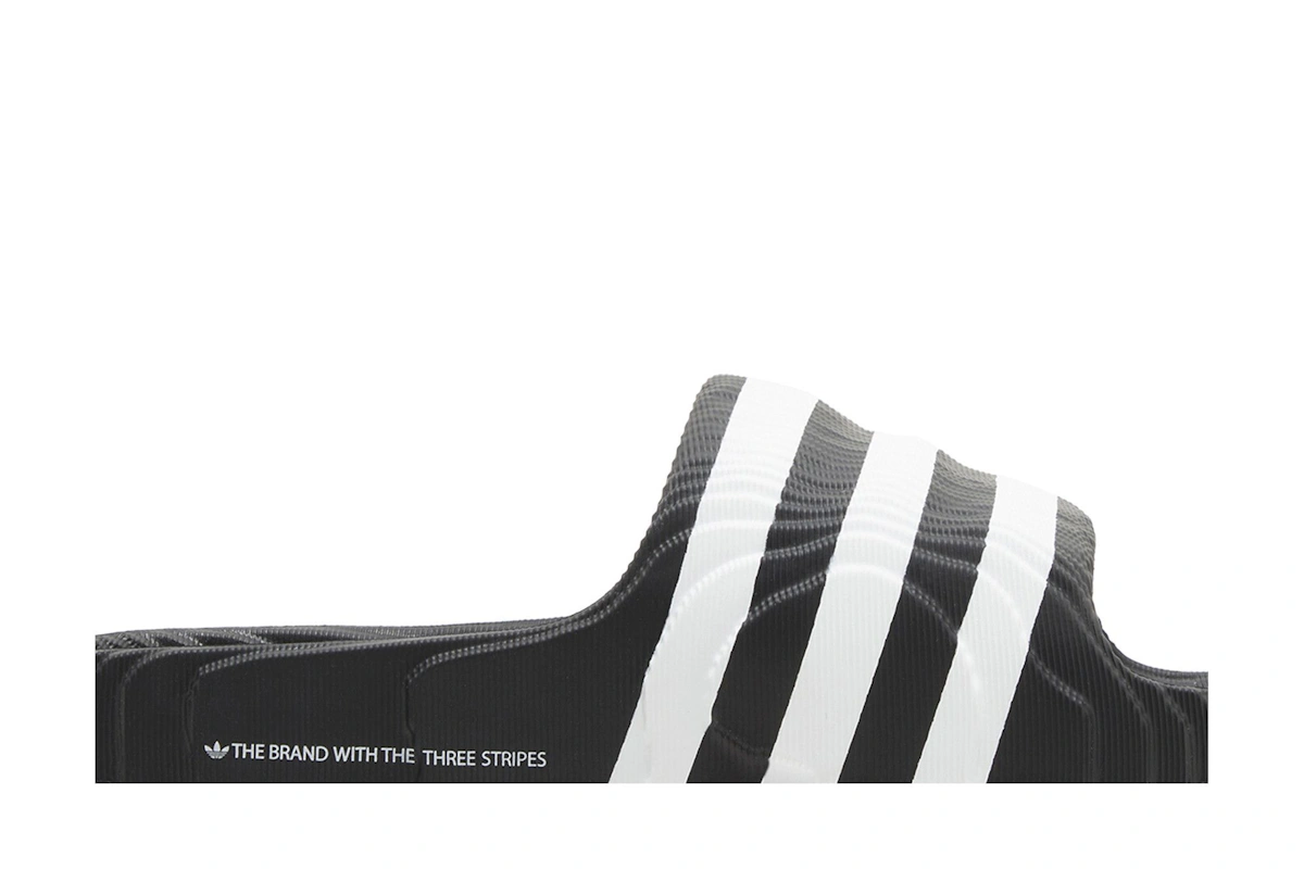 adidas Adilette 22 Slide 'Black White'