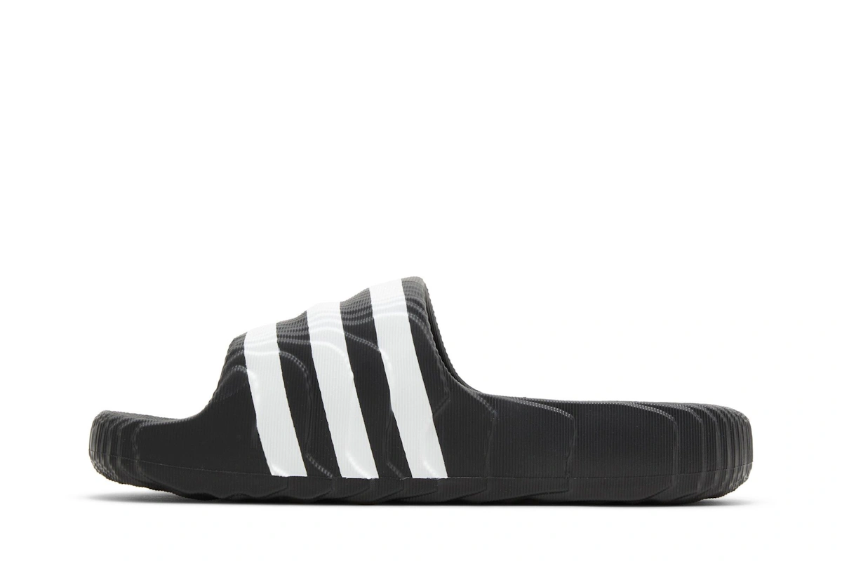 adidas Adilette 22 Slide 'Black White'