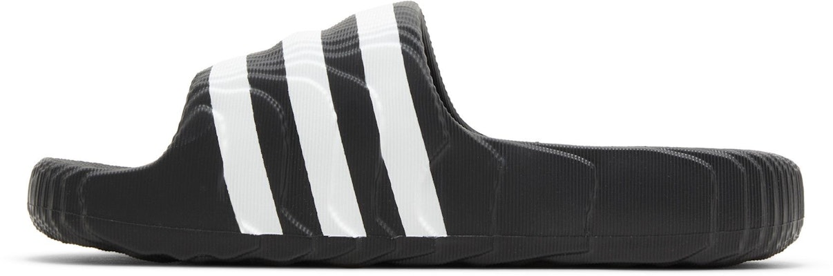 adidas Adilette 22 Slide 'Black White' IF3670 Lookbook adidas Adilette 22 Slide 'Black White' IF3670