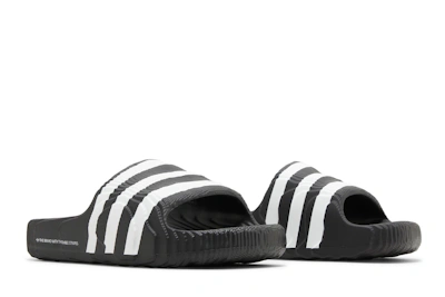 adidas Adilette 22 Slide 'Black White'