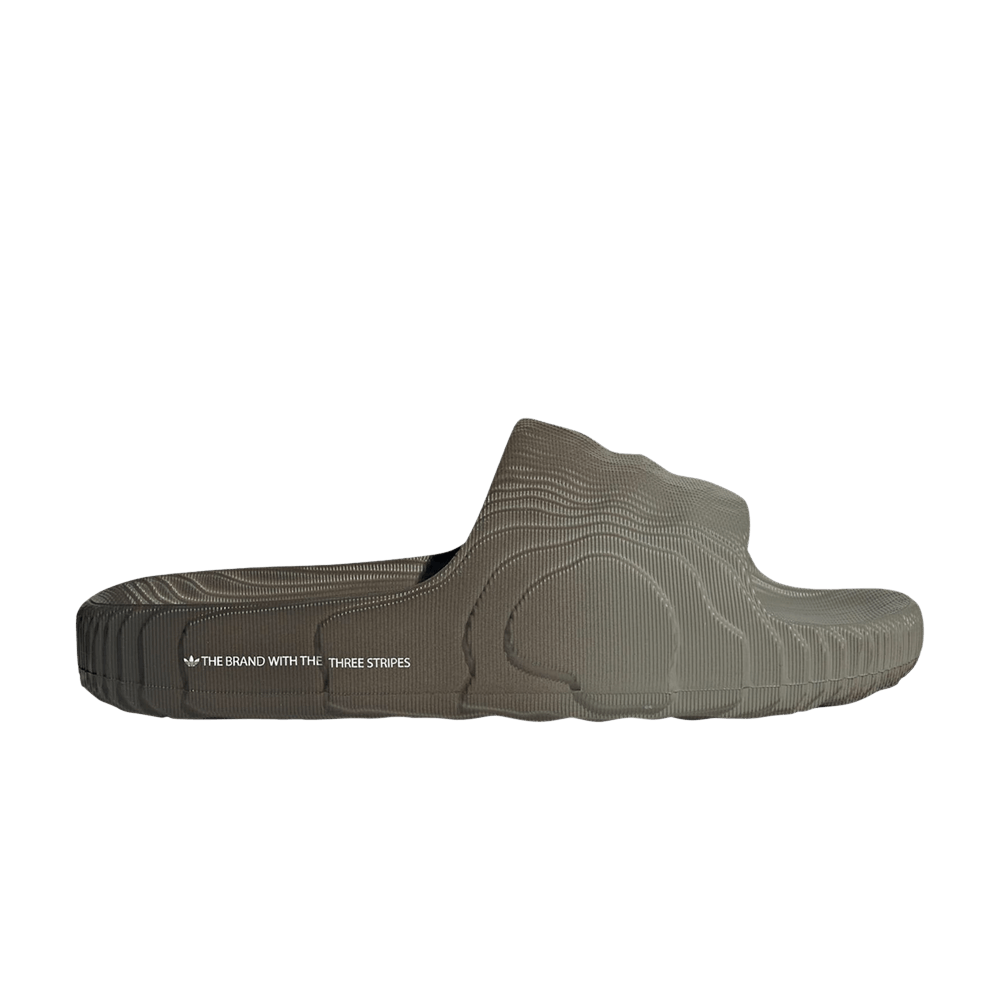 Buy adidas Adilette 22 Slide ''Silver Pebble'' Sandal Kelabu Perak JH7794