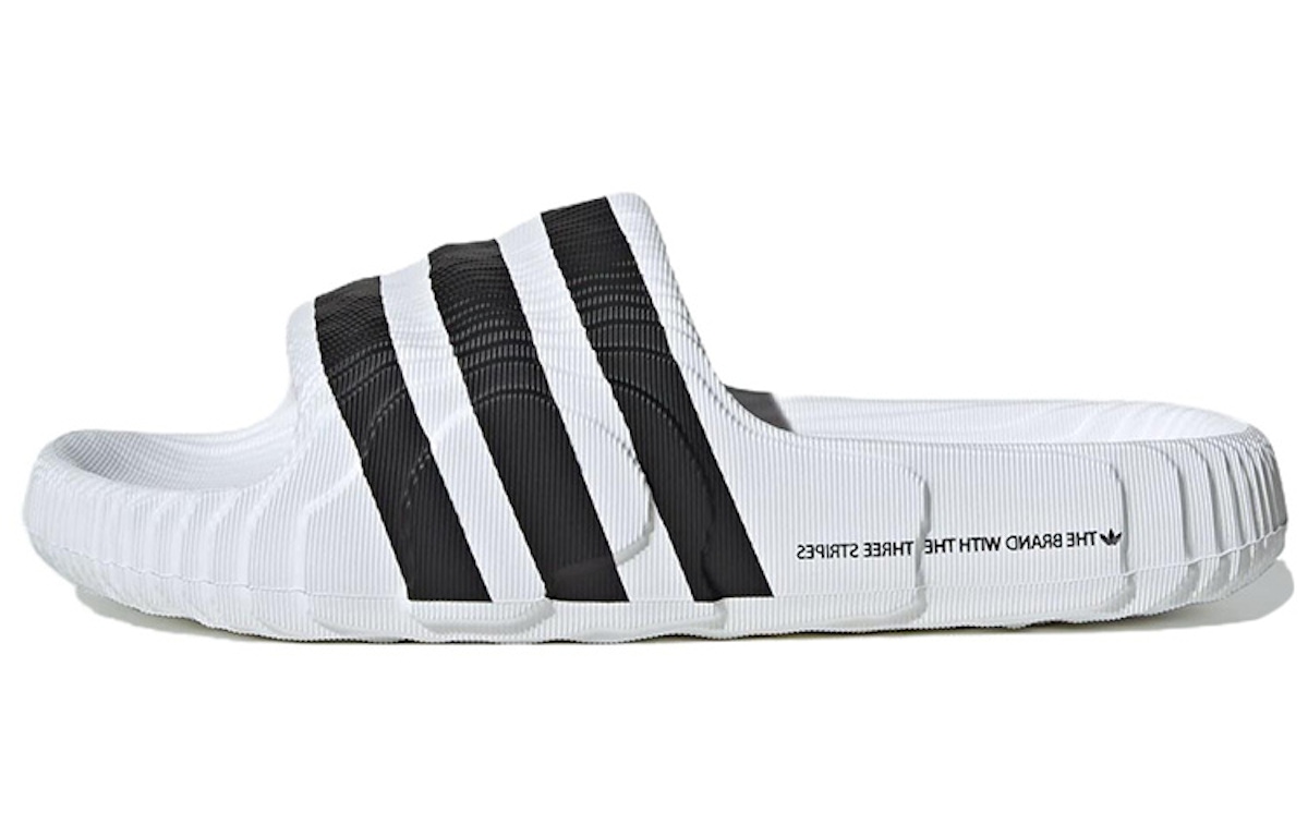 adidas Adilette 22 Slide 'White Black'