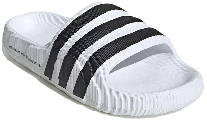 adidas Adilette 22 Slide 'White Black' IF3668 Lookbook adidas Adilette 22 Slide 'White Black' IF3668