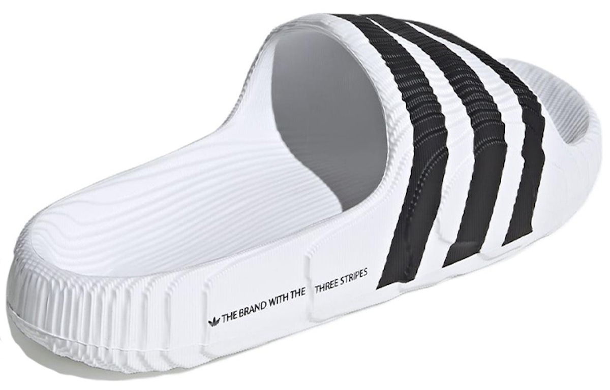 adidas Adilette 22 Slide 'White Black'