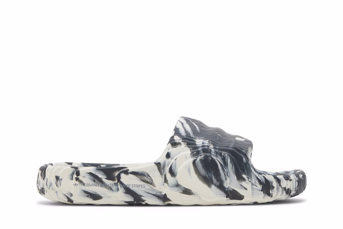 adidas Adilette 22 Slides 'Black Grey'