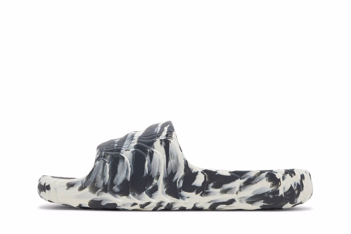 adidas Adilette 22 Slides 'Black Grey'