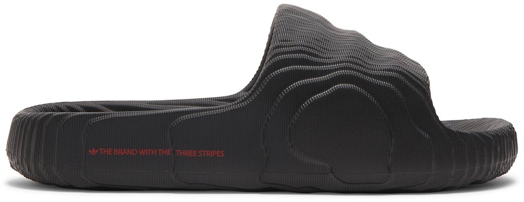 adidas Adilette 22 Slides 'Black Scarlet' ID4925 Buy adidas Adilette 22 Slides 'Black Scarlet' ID4925