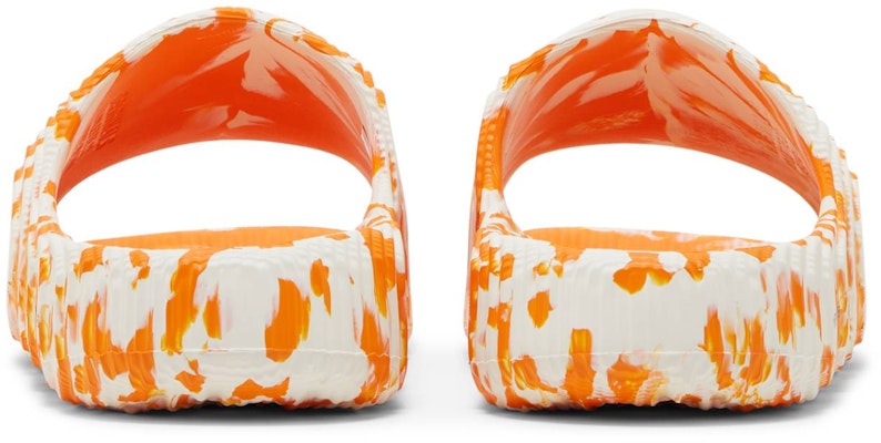adidas Adilette 22 Slides 'Bright Orange' IE7724 Details for adidas Adilette 22 Slides 'Bright Orange' IE7724