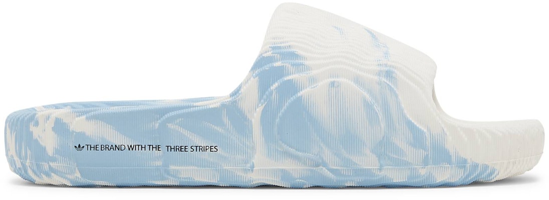 adidas Adilette 22 Slides 'Clear Blue White' ID7807 Buy adidas Adilette 22 Slides 'Clear Blue White' ID7807