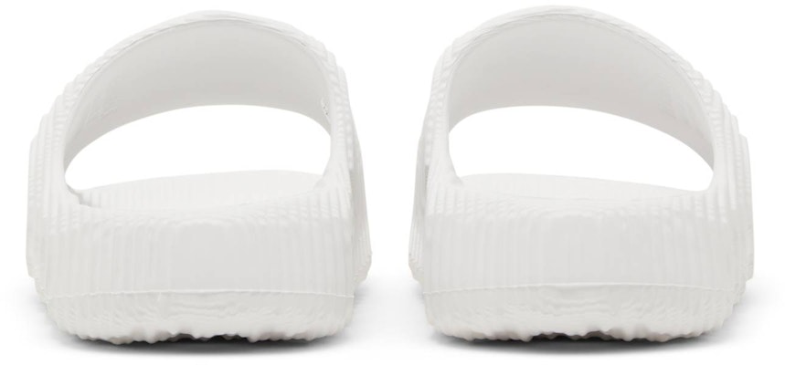 adidas Adilette 22 Slides 'Crystal White' HQ4672 Details for adidas Adilette 22 Slides 'Crystal White' HQ4672