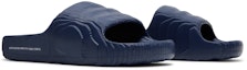 Cheap adidas Adilette 22 Selipar 'Biru Gelap' IG7497