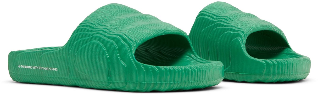 adidas Adilette 22 Slides 'Green White' IF5395 Cheap adidas Adilette 22 Slides 'Green White' IF5395