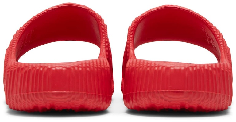 adidas Adilette 22 Slides 'Scarlet' IF5394 Details for adidas Adilette 22 Slides 'Scarlet' IF5394