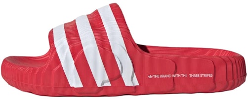 adidas Adilette 22 Slides 'Scarlet White' IG9259 adidas Adilette 22 Slides 'Scarlet White' IG9259