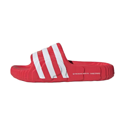 adidas Adilette 22 Slides 'Scarlet White'