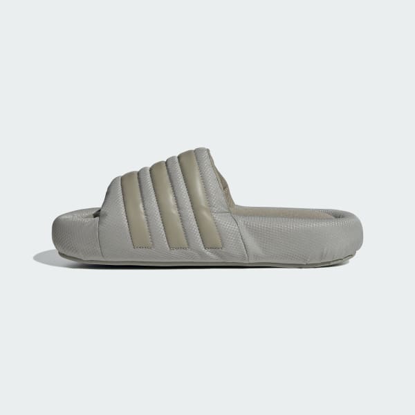 Sizing アディダス アディレッタ 24 スライド シルバーペブル/シルバーペブル/シルバーペブル IG9305