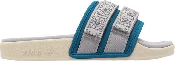 adidas Adilette 2.0 Slide 'Active Teal Grey' HP6514 adidas Adilette 2.0 Slide 'Active Teal Grey' HP6514