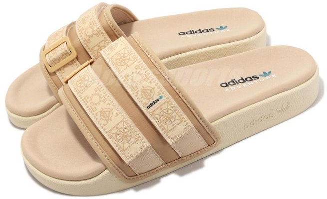 adidas Adilette 2.0 Slide 'Beige Ajaib' HP6515 Lookbook adidas Adilette 2.0 Slide 'Beige Ajaib' HP6515
