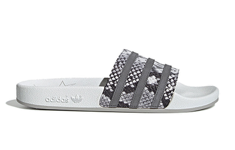 Order 阿迪达斯 Adilette '蛇皮' 运动拖鞋 EH0166