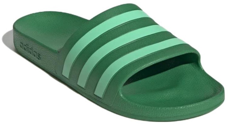 adidas Adilette Aqua 'Hijau Kasual' GZ5867 Lookbook adidas Adilette Aqua 'Hijau Kasual' GZ5867