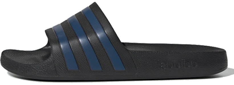 adidas Adilette Aqua 運動拖鞋 全性別 黑藍 Buy adidas Adilette Aqua 運動拖鞋 全性別 黑藍