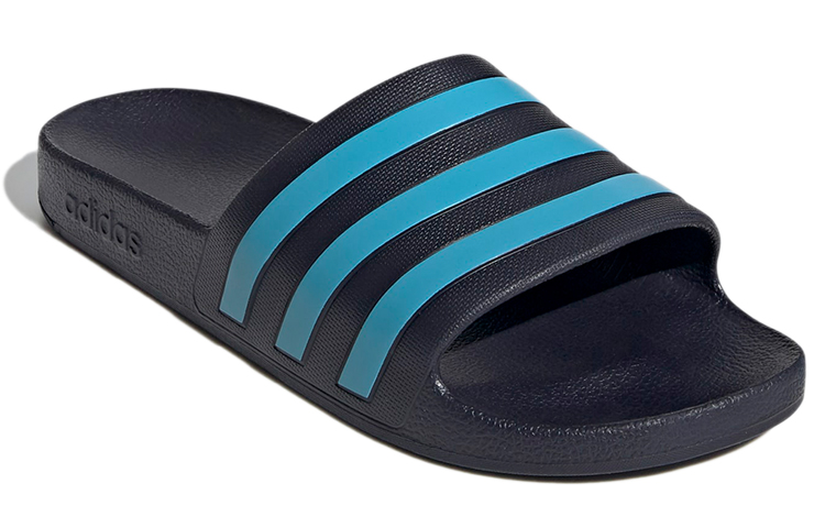Shop adidas Adilette Aqua Slide ''Legend Ink Cyan'' Badelatschen Herren/Damen EG1757