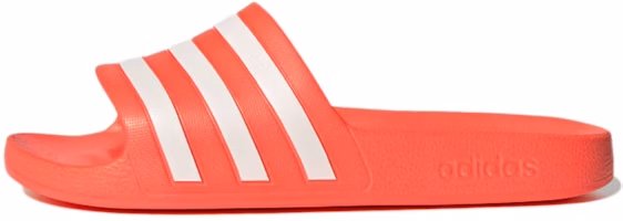 adidas Adilette Aqua Slide 'Solar Red White' GZ5235 adidas Adilette Aqua Slide 'Solar Red White' GZ5235
