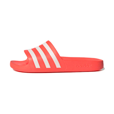 adidas Adilette Aqua Slide 'Solar Red White'