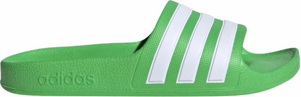 (Grade School) adidas Adilette Aqua Slide J 'Lucid Lime' IG4859 (Grade School) adidas Adilette Aqua Slide J 'Lucid Lime' IG4859