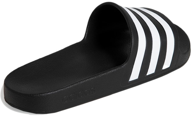 adidas Adilette Aqua Slides 'Hitam Putih' EV7184 Shop adidas Adilette Aqua Slides 'Hitam Putih' EV7184