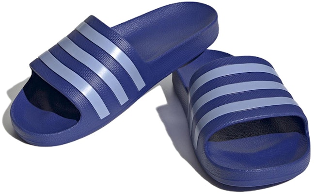 adidas Adilette Aqua Slides 'Blue' HP9391 Lookbook adidas Adilette Aqua Slides 'Blue' HP9391