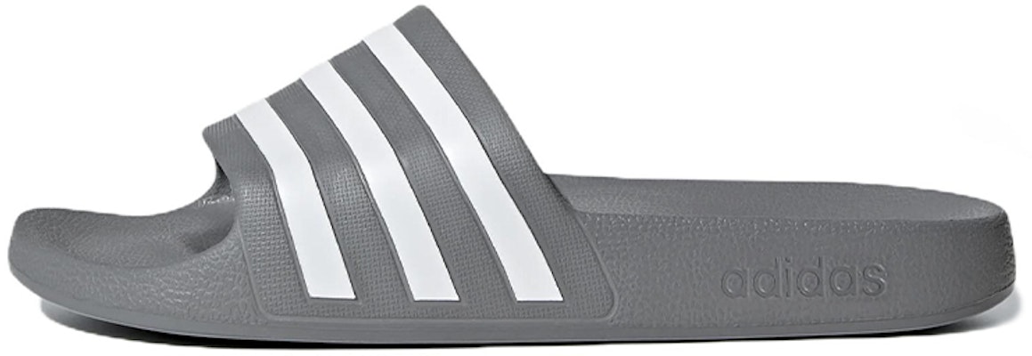 adidas Adilette Aqua Slides 'Grey' F35538 Buy adidas Adilette Aqua Slides 'Grey' F35538
