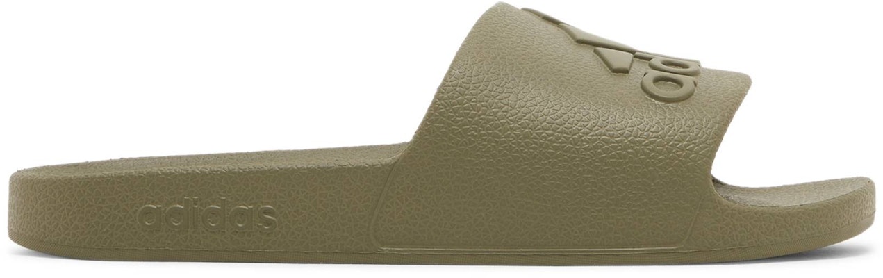 adidas Adilette Aqua Slides 'Olive Strata' IF7372 Buy adidas Adilette Aqua Slides 'Olive Strata' IF7372