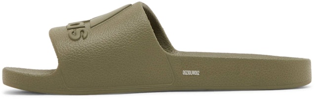 adidas Adilette Aqua Sandal Selop 'Olive Strata' IF7372 Lookbook adidas Adilette Aqua Sandal Selop 'Olive Strata' IF7372