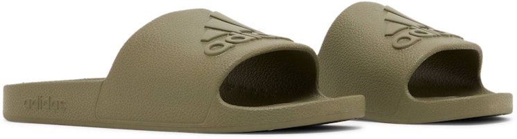 adidas Adilette Aqua Sandal Selop 'Olive Strata' IF7372 Cheap adidas Adilette Aqua Sandal Selop 'Olive Strata' IF7372
