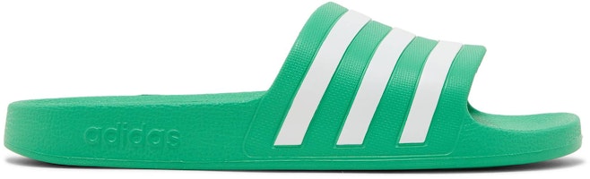 adidas Adilette Aqua Slides 'Vivid Green' FY8048 adidas Adilette Aqua Slides 'Vivid Green' FY8048