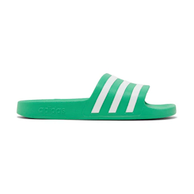 adidas Adilette Aqua Slides 'Vivid Green'