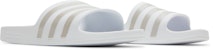 adidas Adilette Aqua Slides 'Putih Platinum Metallic' EF1730