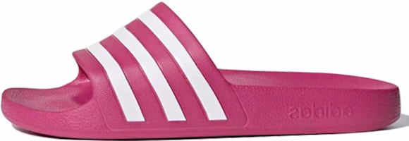 adidas Adilette Aqua Slides Pink/White F35536 adidas Adilette Aqua Slides Pink/White F35536