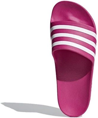 adidas Adilette Aqua 粉紅色 白色 拖鞋 Shop adidas Adilette Aqua 粉紅色 白色 拖鞋