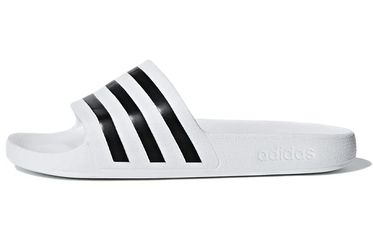 adidas Adilette Aqua White/Black EX0197